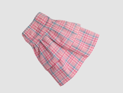 Plaid Ruffle Skirt 3