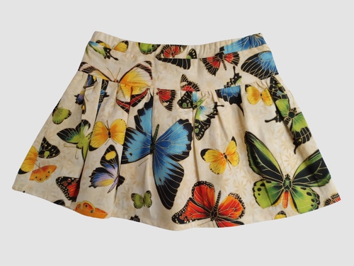 Butterfly Gathered Skirt 2